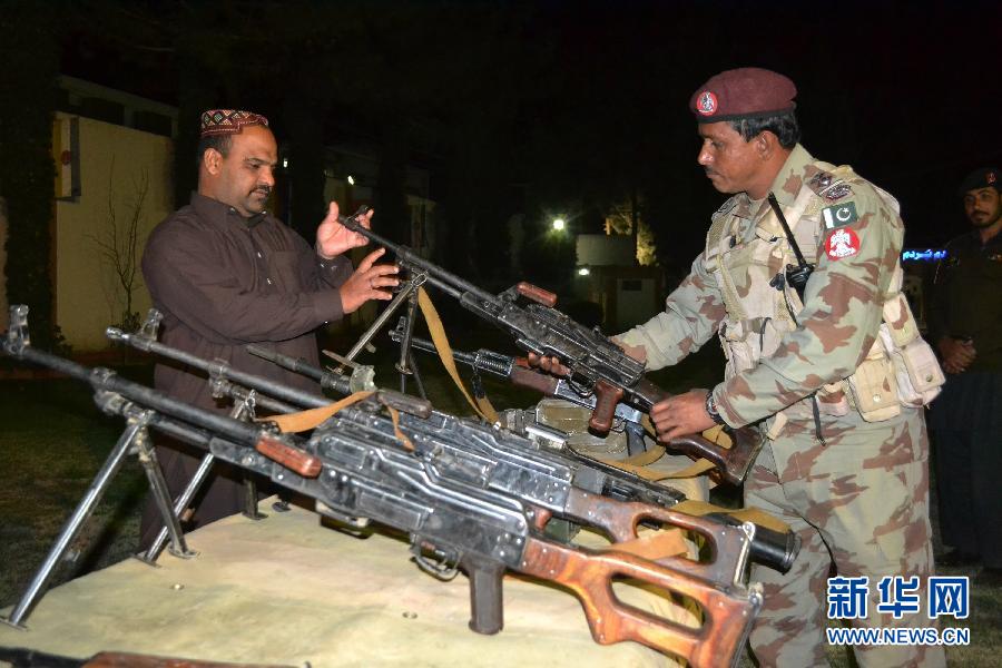 PAKISTAN-MASTUNG-WEAPON-SEIZURE