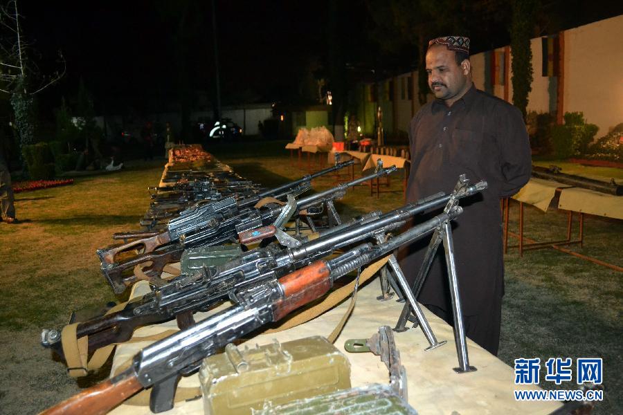PAKISTAN-MASTUNG-WEAPON-SEIZURE