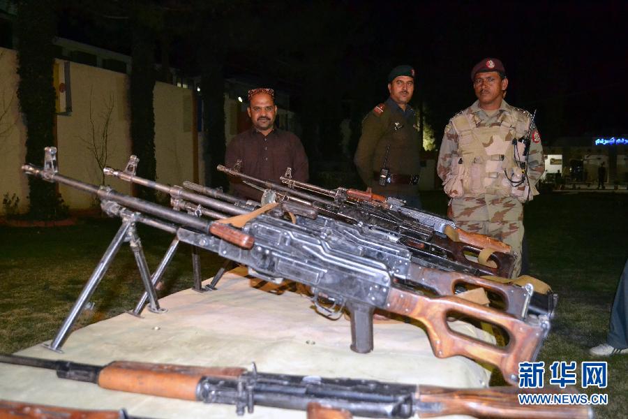 PAKISTAN-MASTUNG-WEAPON-SEIZURE