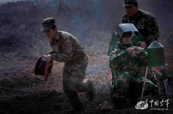 架设钻地引爆弹