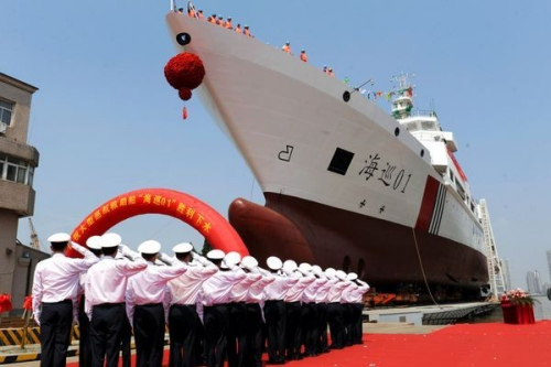 中国最大海巡船“海巡01”