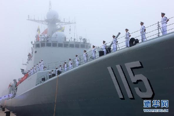 中国7艘舰艇赴俄参加中俄军事演习