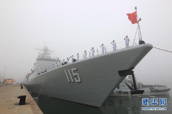 中国7艘舰艇赴俄参加中俄军事演习