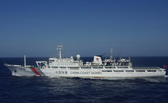 高清：我海警船第一次现身钓鱼岛海域【3】