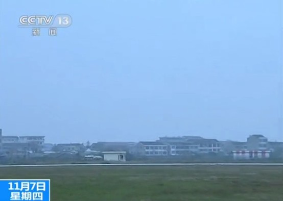 央视事故现场视频截图