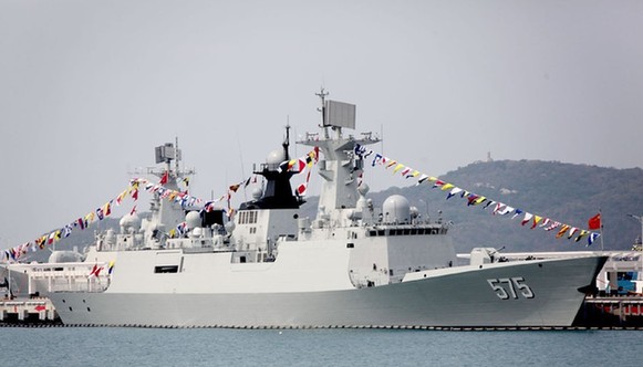 2013年海军入列大量主战舰 056级成数量冠军