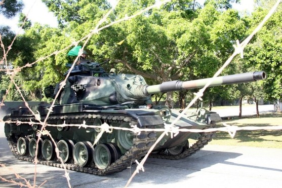 台湾M60A3主战坦克内部秘照