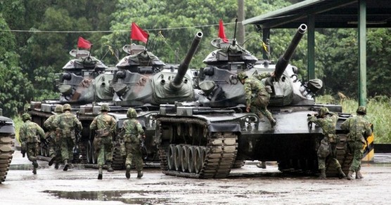 台湾M60A3主战坦克内部秘照